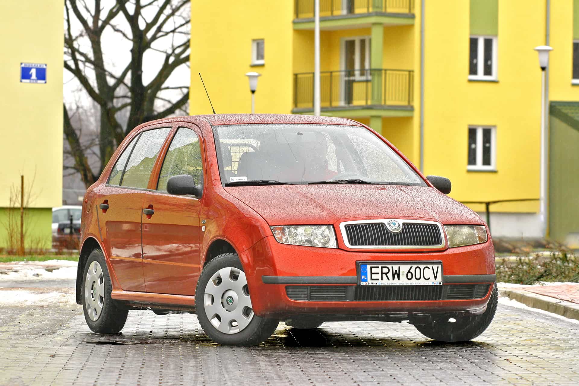 Skoda Fabia przód