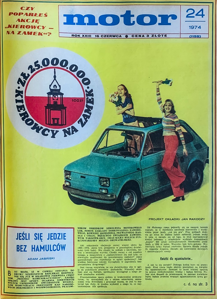 Motor Retro nr 24 z roku 1974 okladka