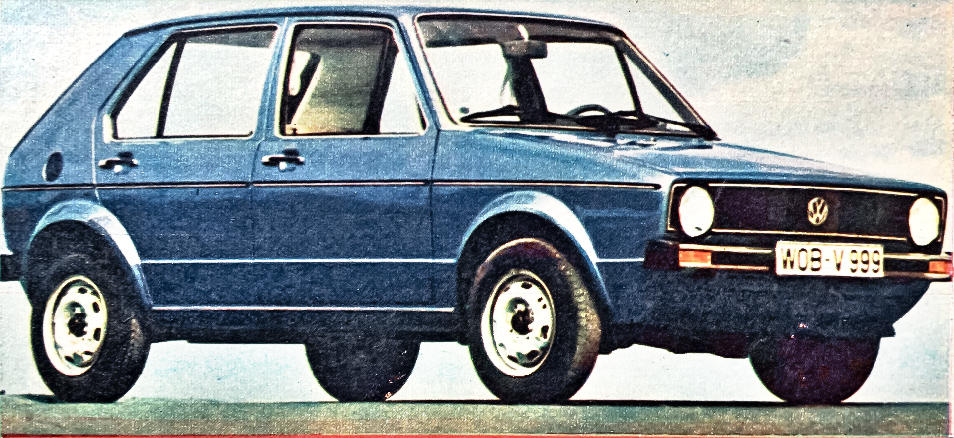 Motor Retro nr 25 z roku 1974_ VW Golf