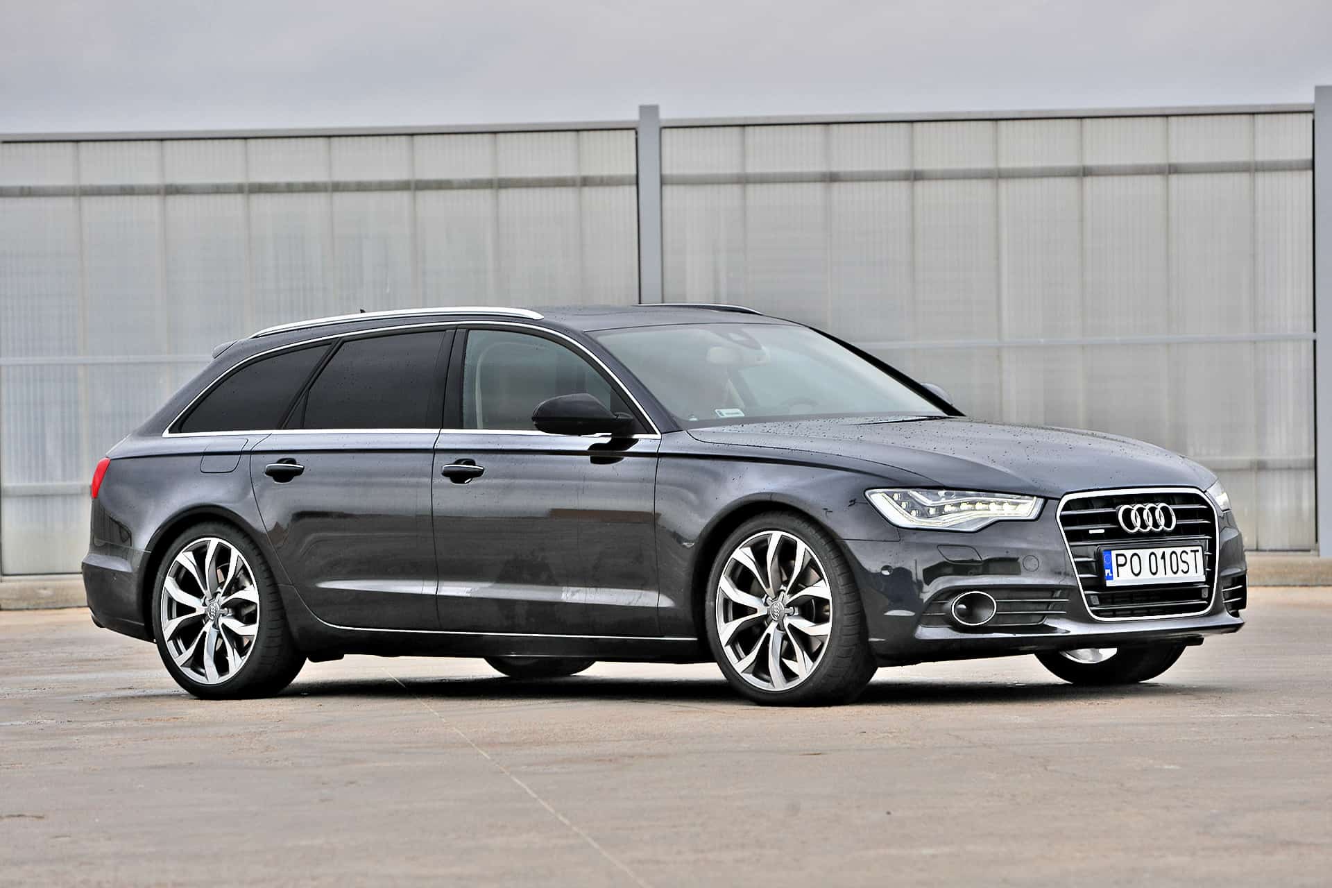 audi a6 przód