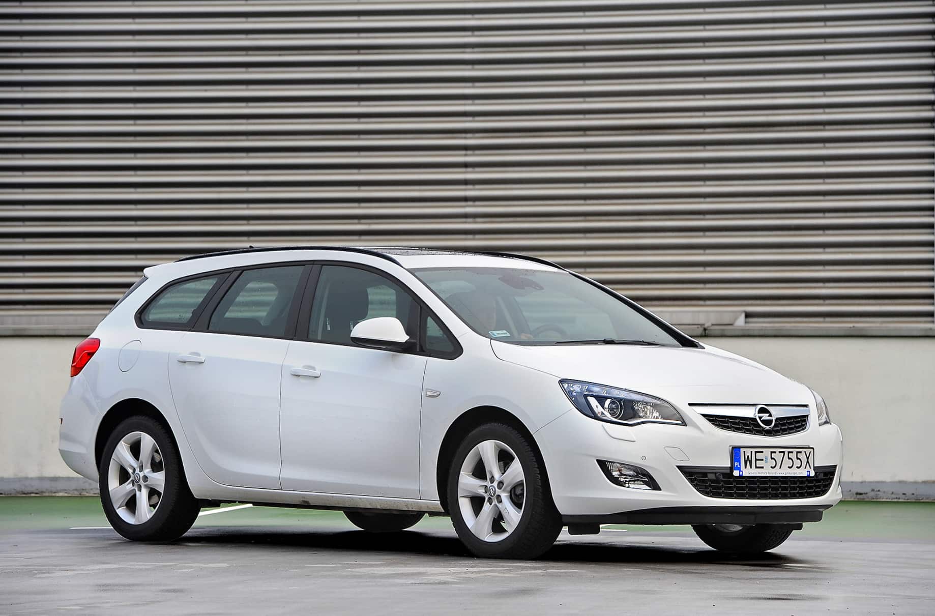 opel astra przód
