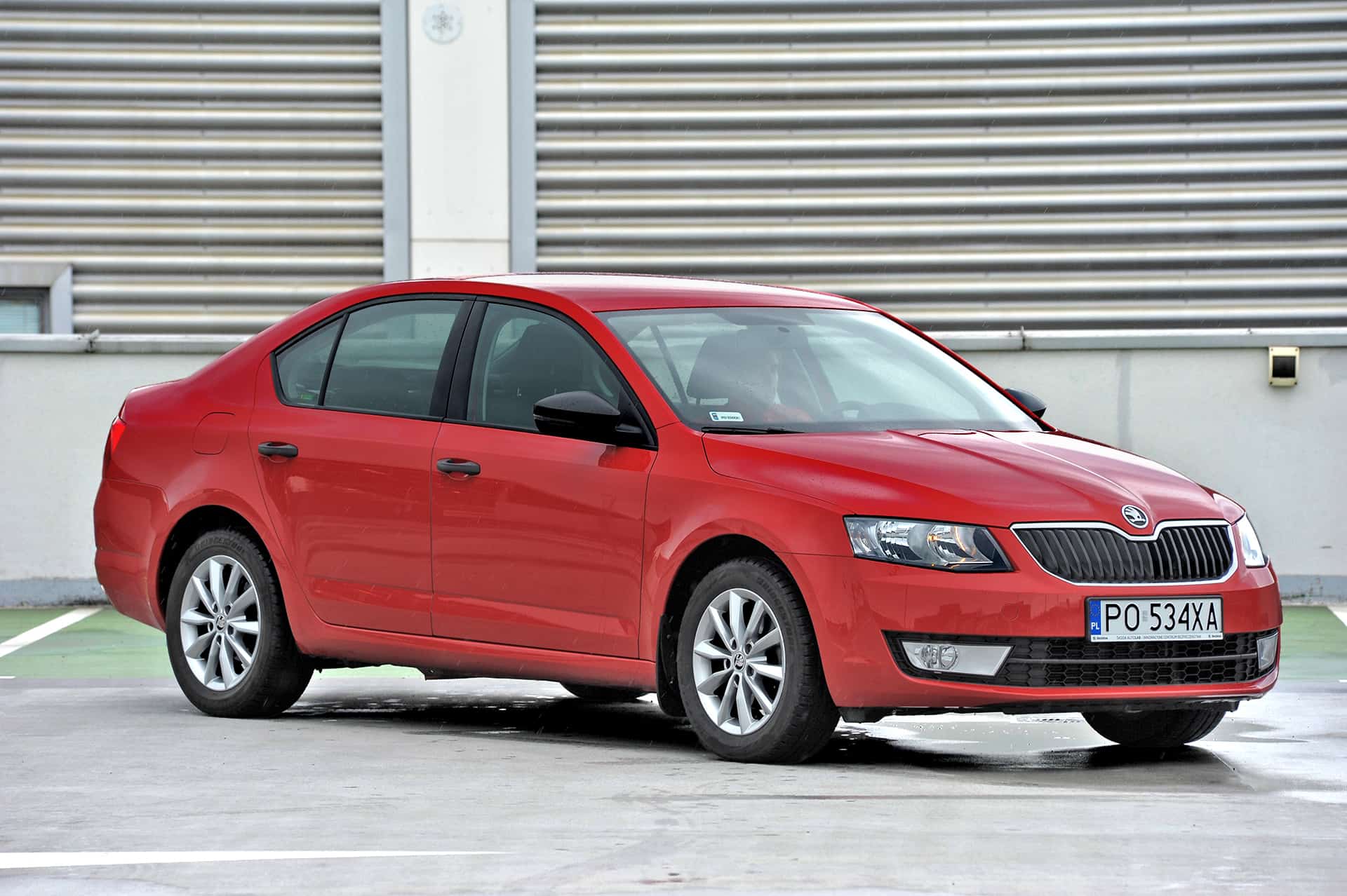 skoda octavia przód