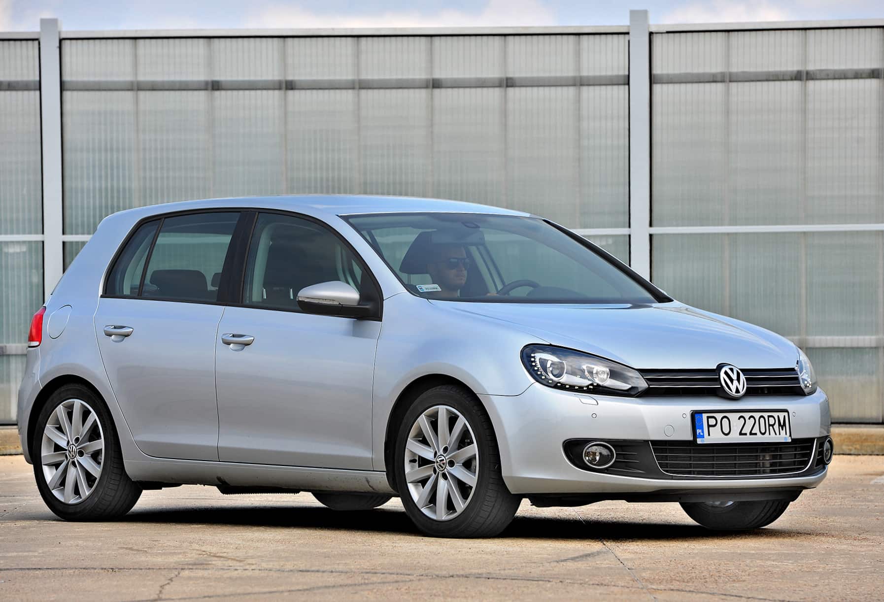 volkswagen golf przód