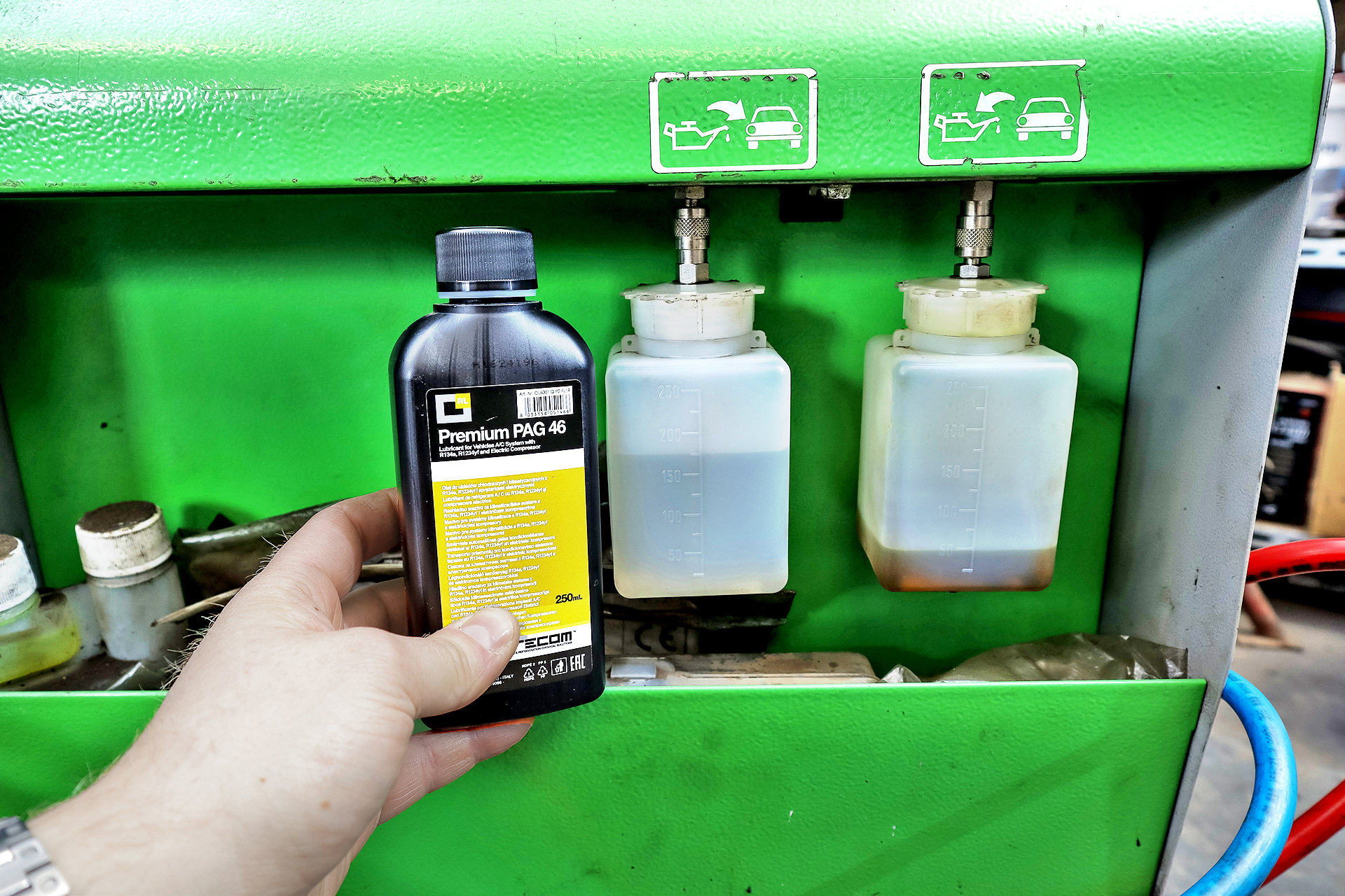 sprawna klimatyzacja_odpowiedni olej