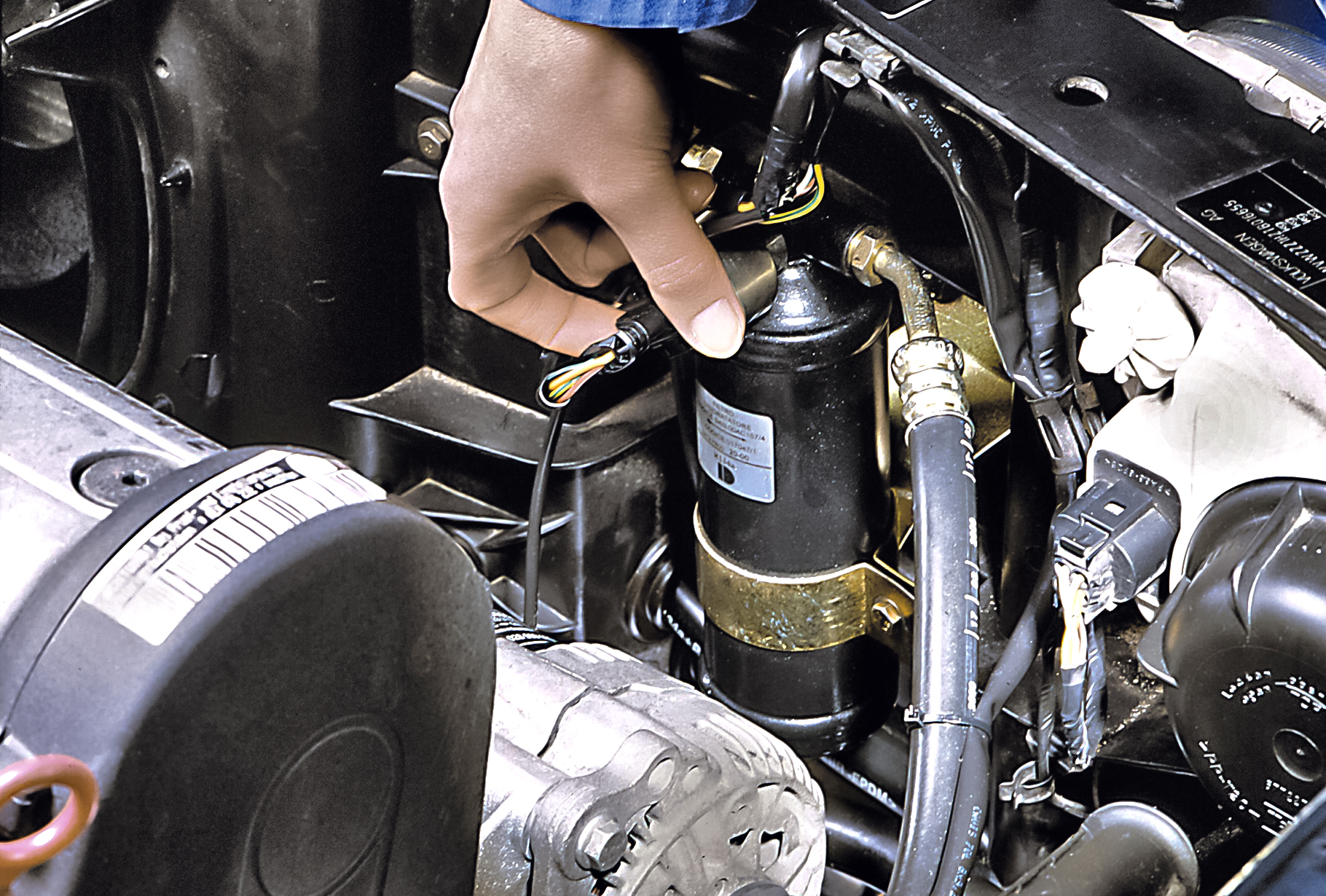 sprawna klimatyzacja_świeży filtr osuszacz