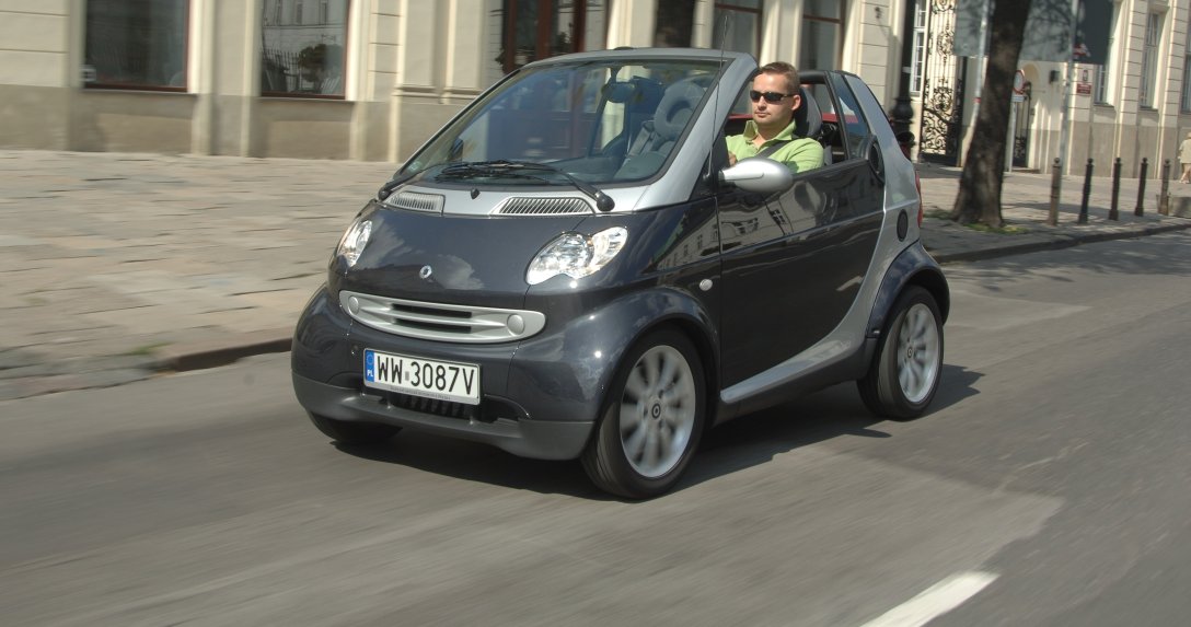 Smart Fortwo jadący