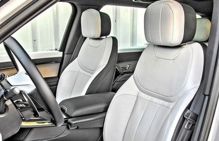 Range Rover Sport D300 – test (2024) – fotele przód