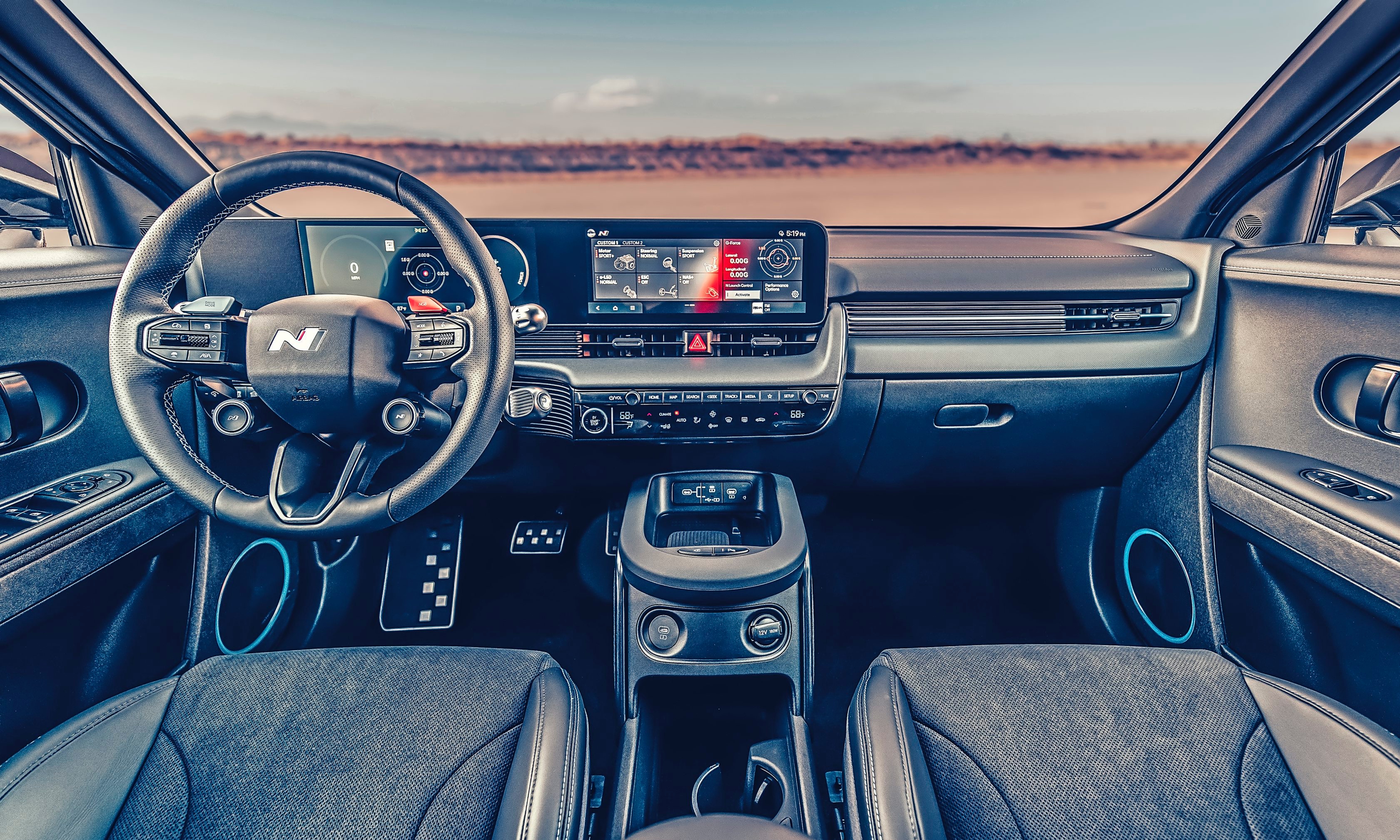 Hyundai Ioniq 5 N deska rozdzielcza