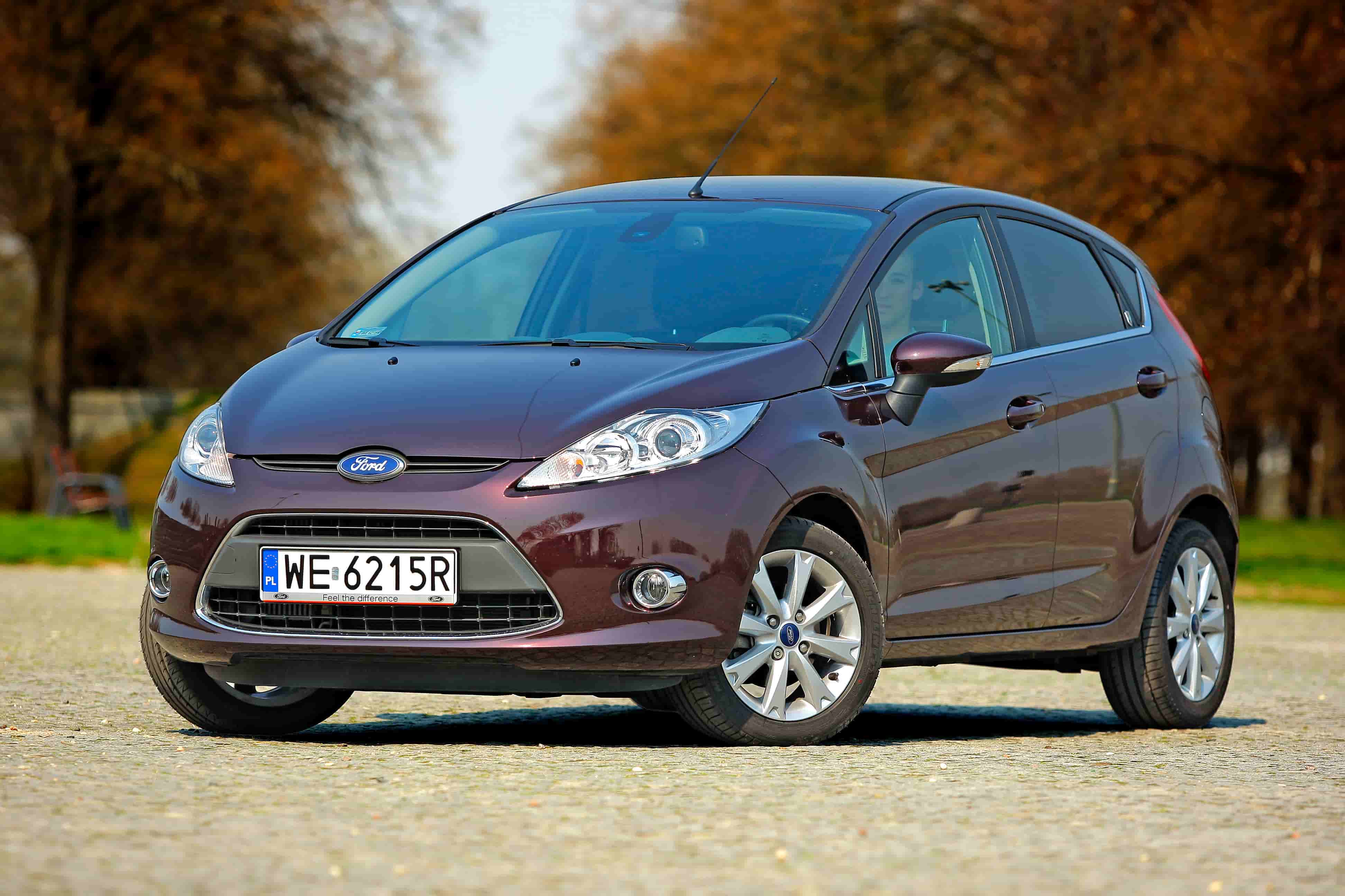 ford fiesta przód