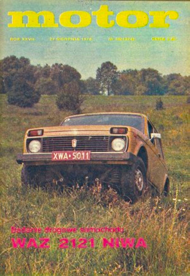 Motor numer 35 z 1978 roku okładka