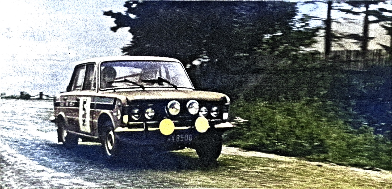 Motor Retro nr 30 z roku 1974 rajd polski