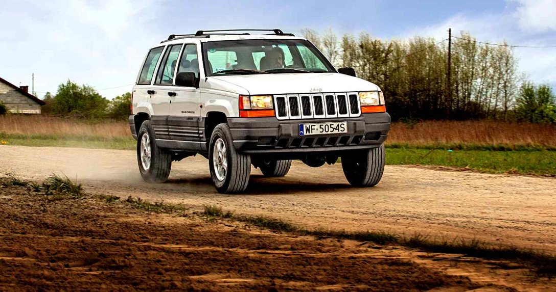 Jeep Grand Cherokee (ZJ) – przód w ruchu