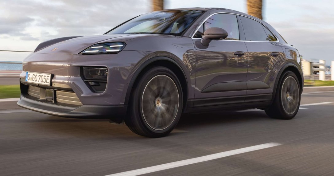 Porsche Macan EV – przód