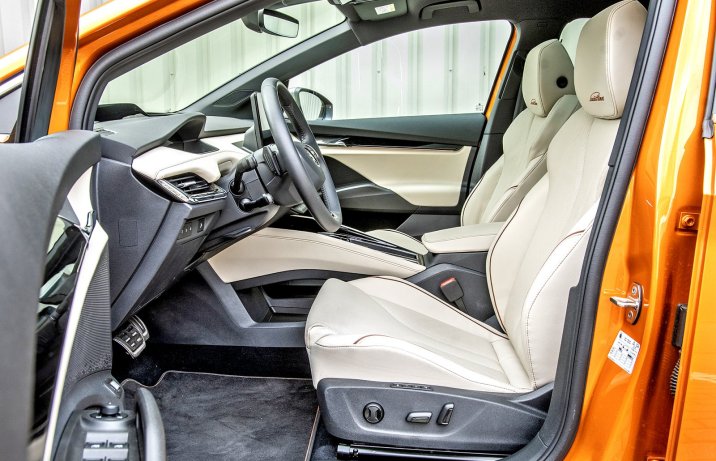 Skoda Enyaq Coupe 85 – fotele