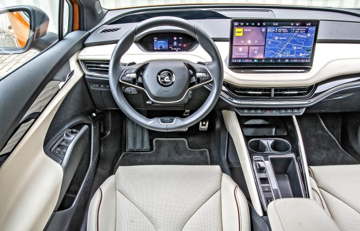 Skoda Enyaq Coupe 85 – kokpit