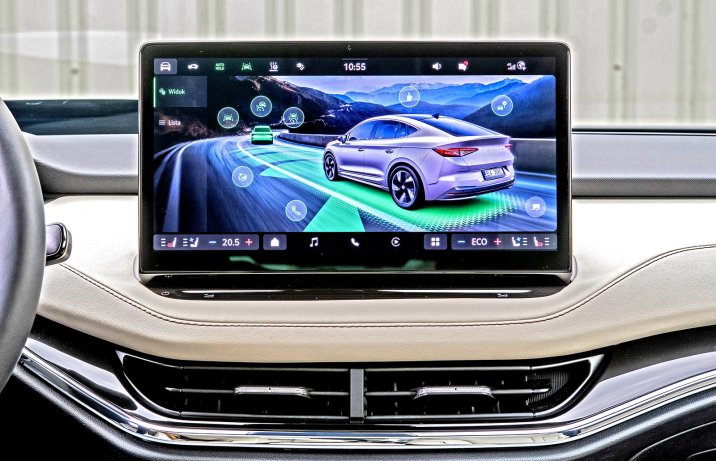 Skoda Enyaq Coupe 85 – systemy bezpieczeństwa