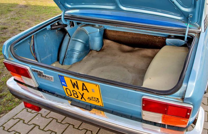Fiat 132 – bagażnk