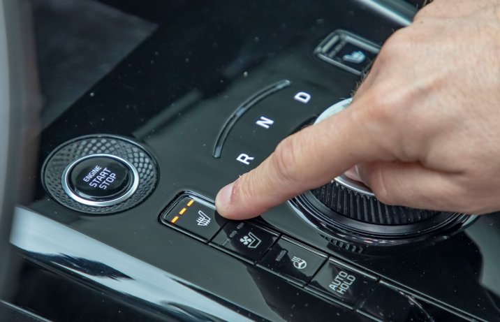 Kia Niro - ogrzewanie i wentylacja foteli