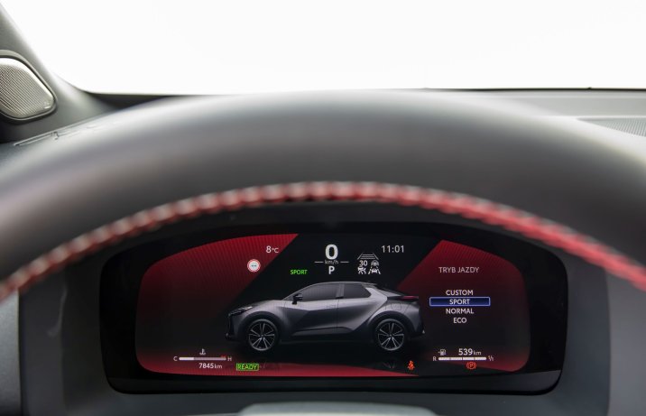 Toyota C-HR - zegary