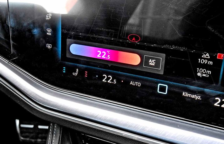 Volkswagen Touareg 3.0 V6 TDI 4Motion R-Line – sterowanie klimatyzacją