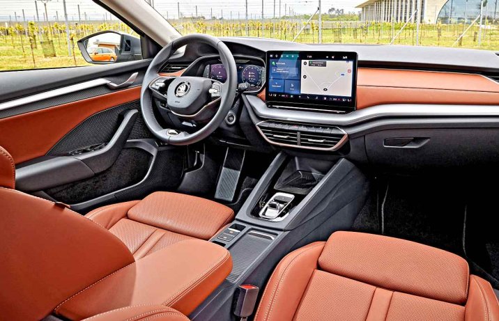 Nowa Skoda Octavia 2024 – deska rodzielcza
