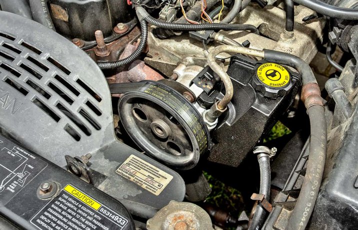 Jeep Grand Cherokee ZJ – usterki, pompy wspomagania