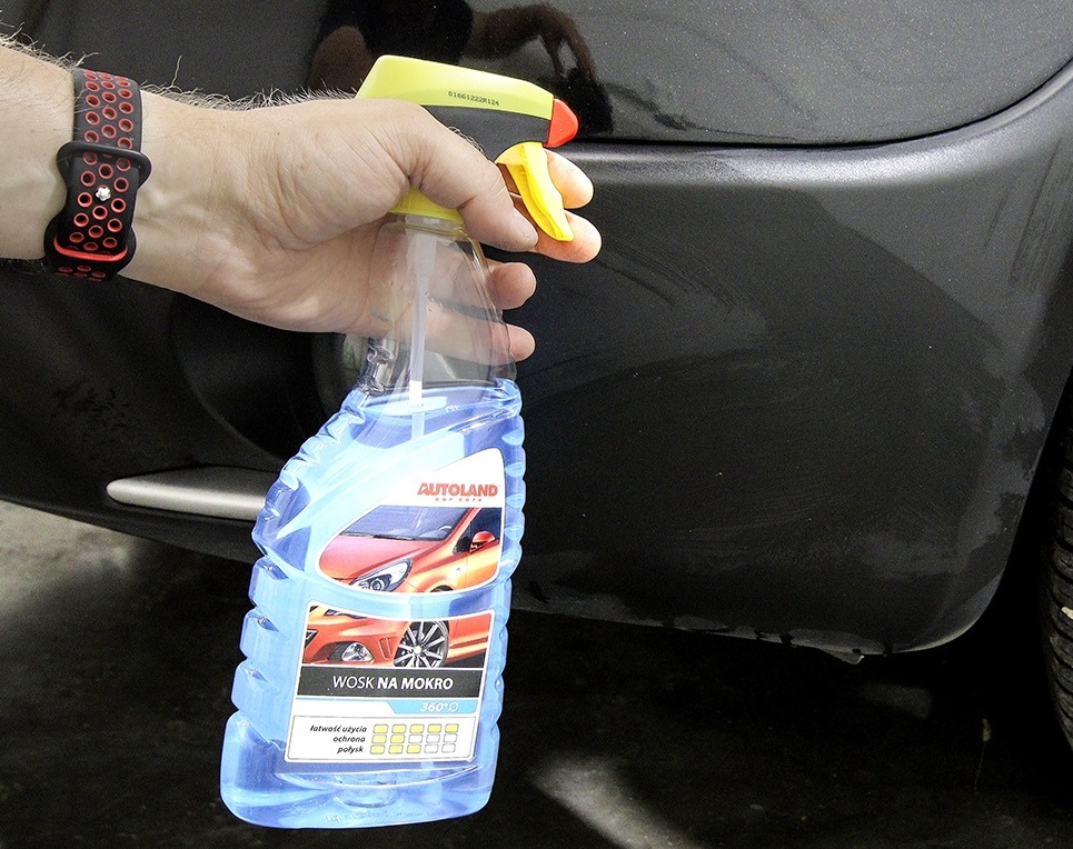 test wosku na mokro_nie tylko na lakier