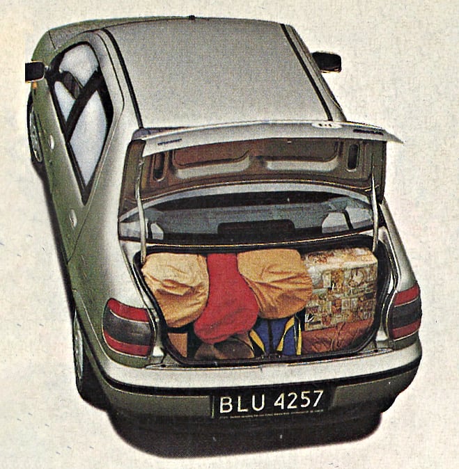Fiat Siena HL 1.6 1997 z otwartym bagażnikiem-2