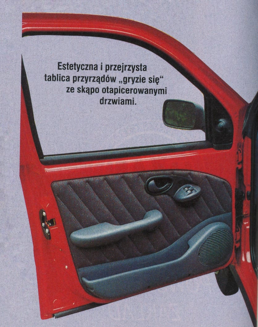 Fiat Siena EL 1.4 1997 drzwi