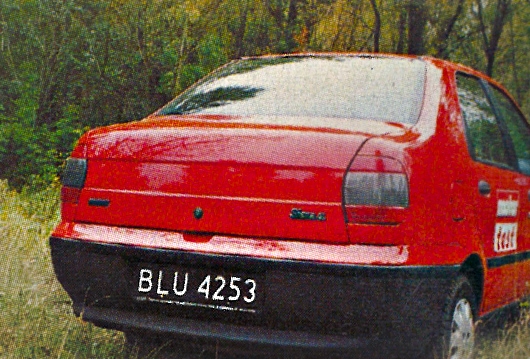 Fiat Siena  EL 1.4 1997 tył
