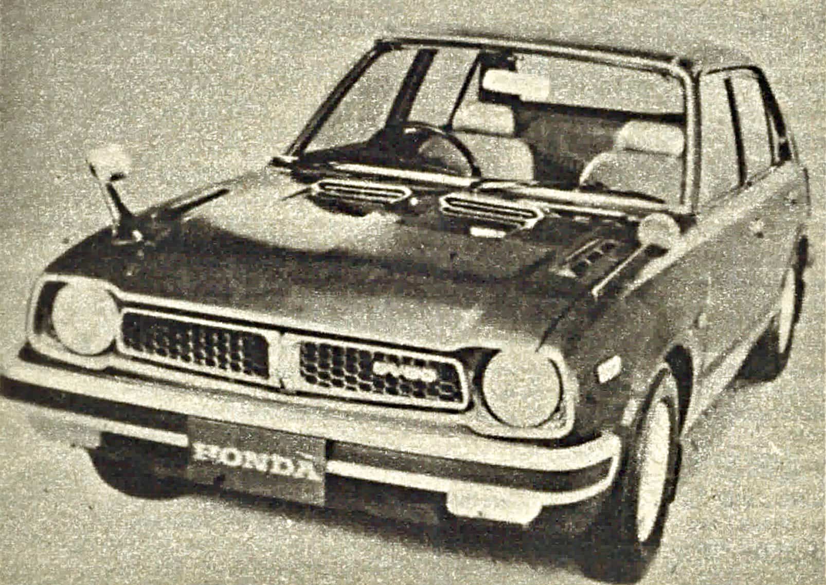 Honda Civic CVCC przód