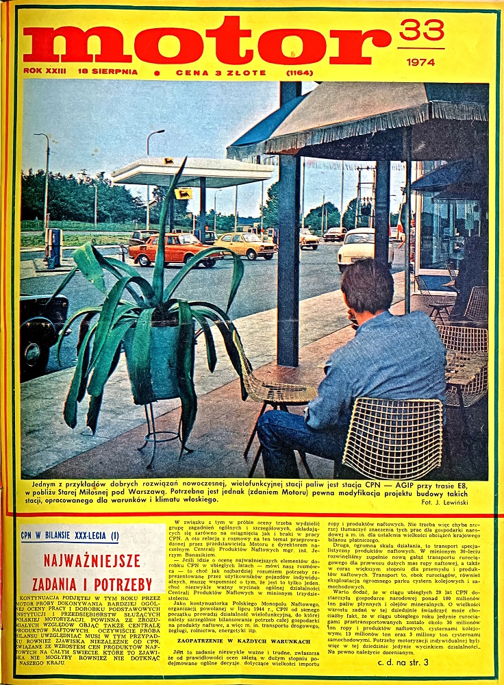 Motor Retro nr 33 z roku 1974_okladka