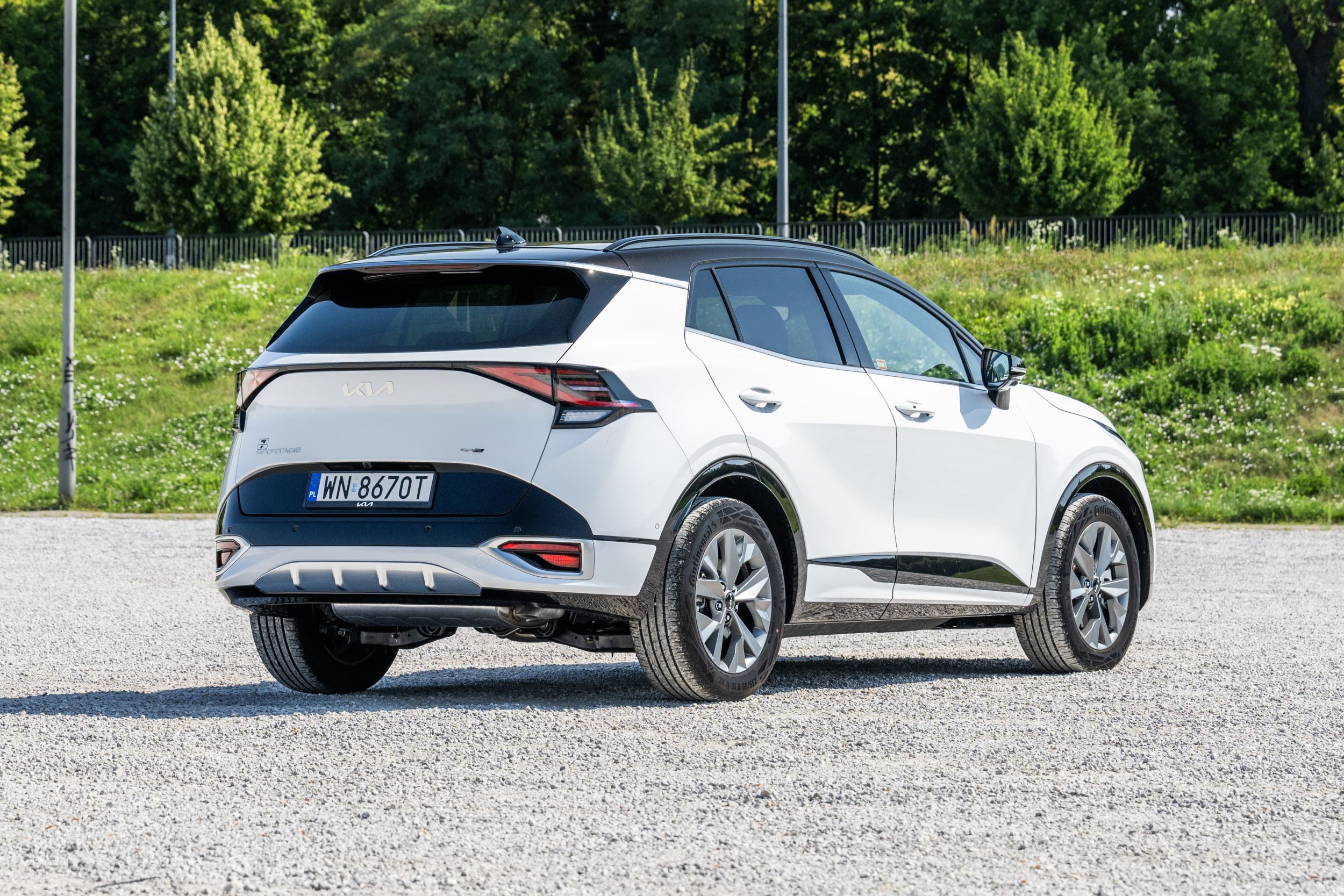 Kia Sportage - prawy tyl