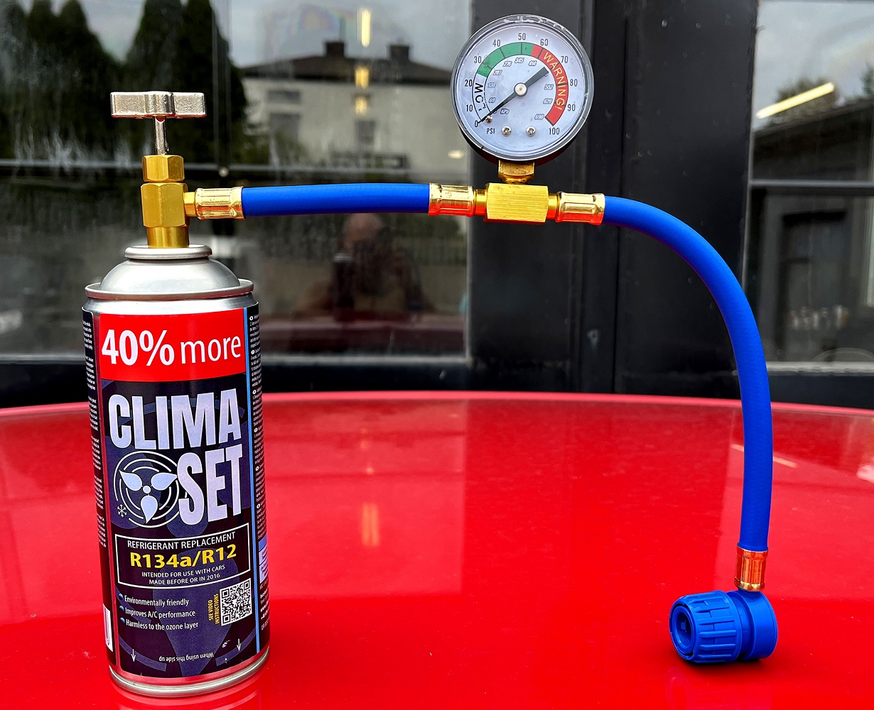 Samodzielne nabijanie klimatyzacji test_preparat