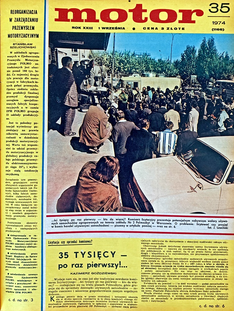 Motor Retro nr 35 z roku 1974_okladka