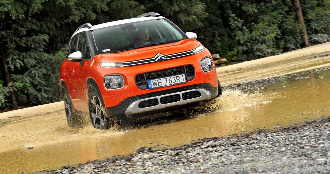 Citroen C3 Aircross w ruchu