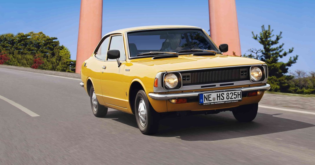 Toyota Corolla Coupe 1200 (1971) – przód