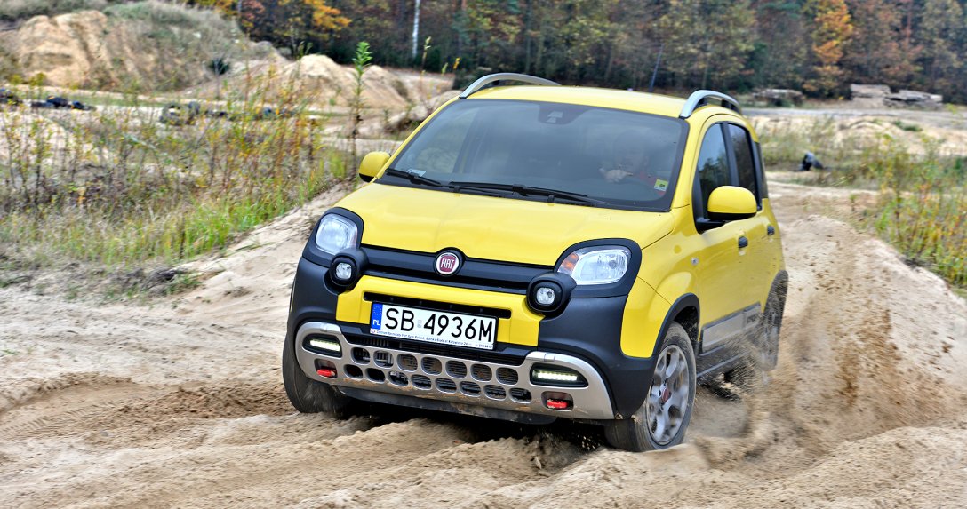 Fiat Panda Cross w ruchu