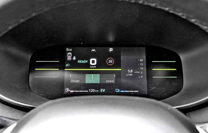 Dacia Jogger Hybrid 140 Extreme – wskaźniki cyfrowe