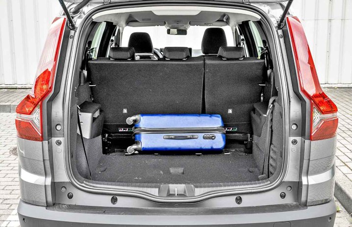 Dacia Jogger Hybrid 140 Extreme – bagażnik
