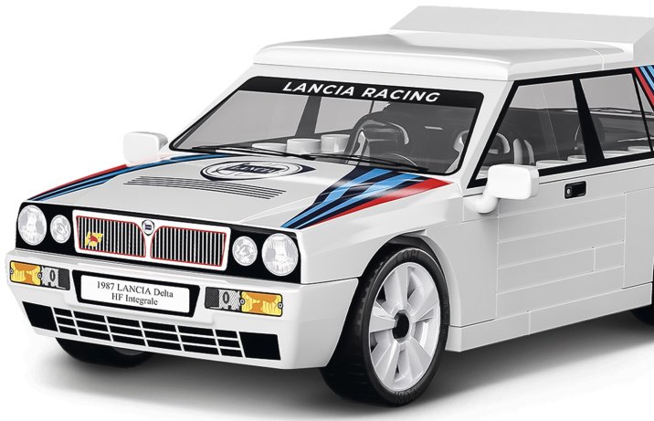 model konstrukcyjny Cobi Lancia Delta HF Integrale