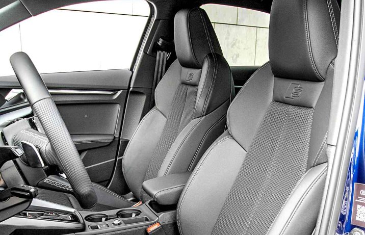 Audi A3 Limousine 35 TDI S tronic S line (2024) – wnętrze, fotele