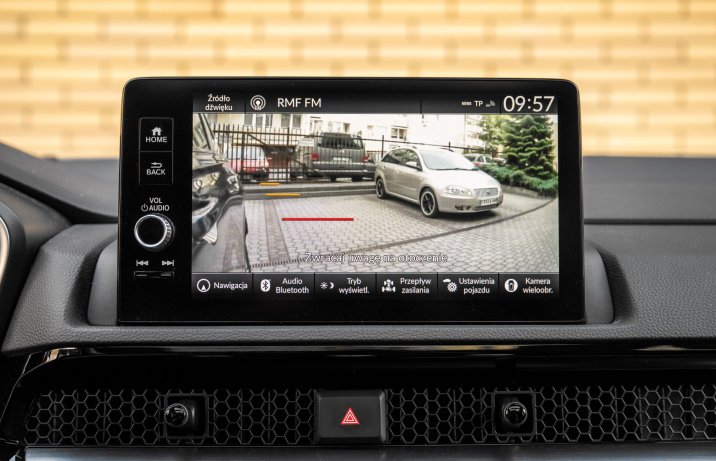 Honda CR-V - podgląd martwej strefy