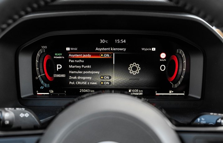 Nissan X-Trail - zegary