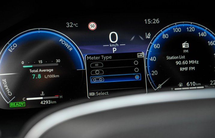 Toyota RAV4 - zegary