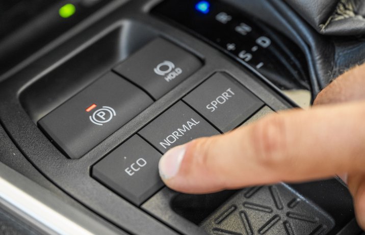 Toyota RAV4 - tryby jazdy