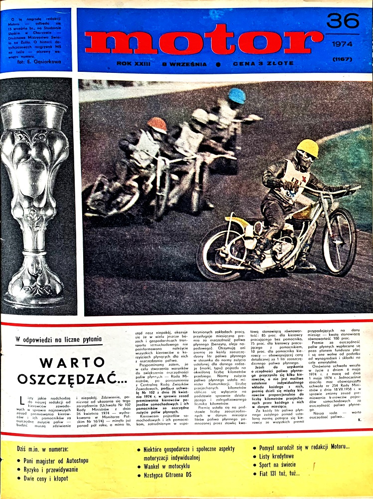 Motor Retro nr 36 z roku 1974_okladka