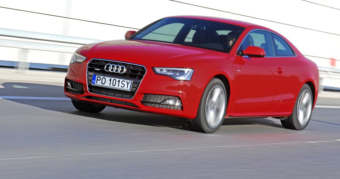 Jadące Audi A5