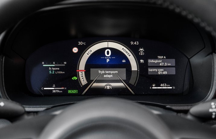 Toyota Yaris Cross - zegary