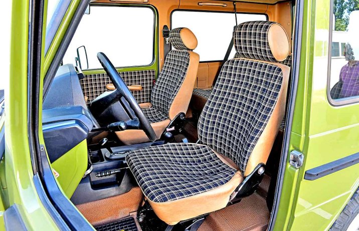 Mercedes/Puch 280 GE (1979-1990) – fotele
